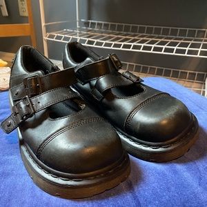 Size 10 Dr. Martens Mary Jane platforms